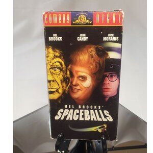 SPACEBALLS VHS Tape Mel Brooks John Candy Rick Moranis Movie Comedy